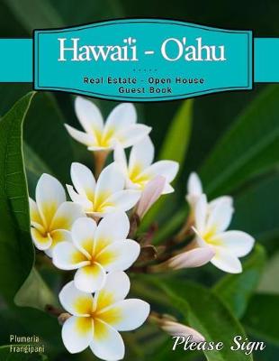 Cover of Hawaii, Oahu Real Estate Open House Guest Book