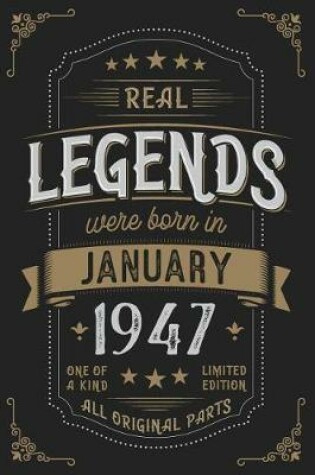 Cover of Real Legendes were born in Januar 1947