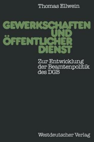 Cover of Gewerkschaften und öffentlicher Dienst