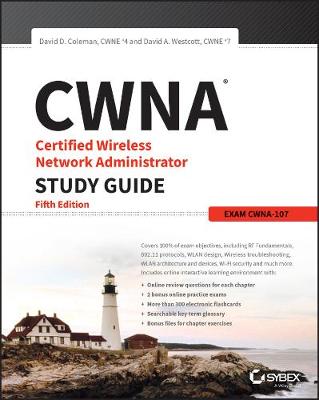 Book cover for CWNA Certified Wireless Network Administrator Study Guide