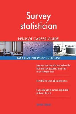 Book cover for Survey statistician RED-HOT Career Guide; 2555 REAL Interview Questions