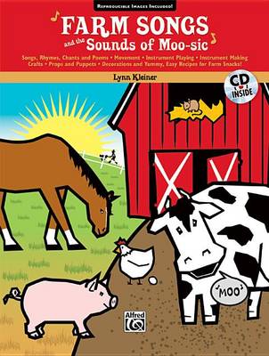 Book cover for Farm Songs and the Sounds of Moo-Sic!