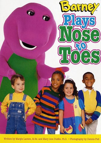 Book cover for Barney Plays Nose to Toes