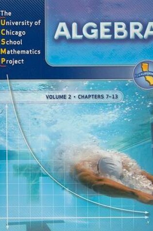 Cover of UCSMP Algebra, Volume 2