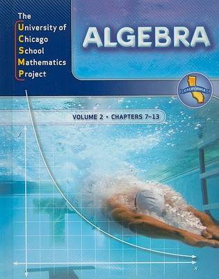 Book cover for UCSMP Algebra, Volume 2