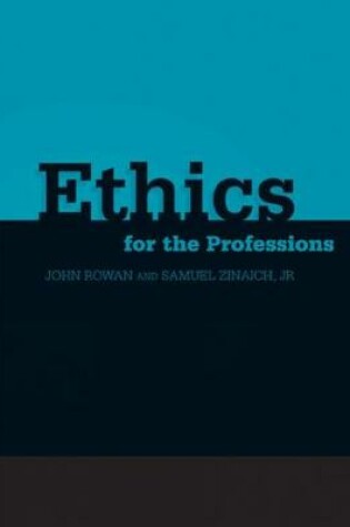 Cover of Ethics for the Professions