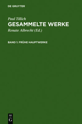 Cover of Fruhe Hauptwerke