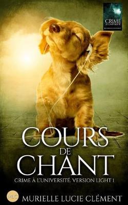 Book cover for Cours de chant