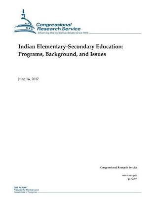 Book cover for Indian Elementary-Secondary Education