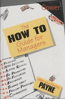 Book cover for The " How to Guide for Managers