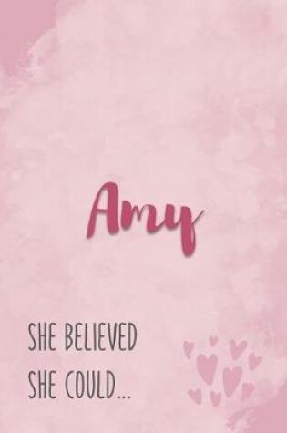 Cover of Amy She Believe She Could