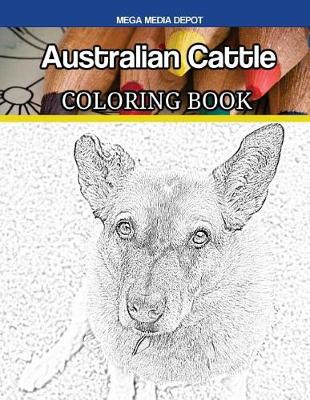 Book cover for Australian Cattle Coloring Book