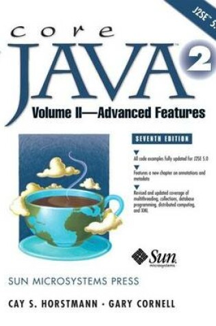 Cover of Core Java 2, Volume II--Advanced Features