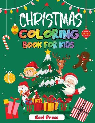 Book cover for Christmas Coloring Book for Kids