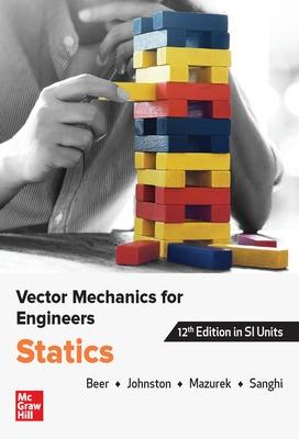 Book cover for VECTOR MECHANICS FOR ENGINEERS: STATICS, SI