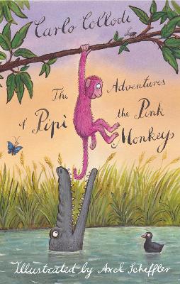 Book cover for The Adventures of Pipi the Pink Monkey