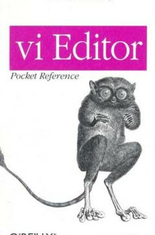 Cover of VI Editor Pocket Reference