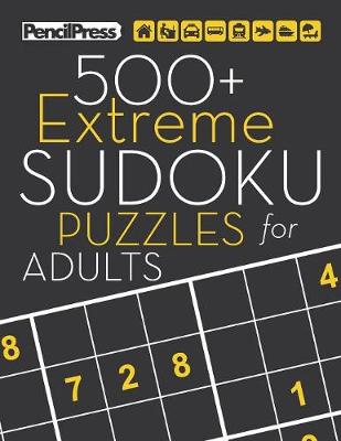 Book cover for 500+ Extreme Sudoku Puzzles for Adults