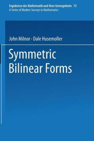 Cover of Symmetric Bilinear Forms