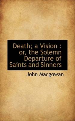 Book cover for Death; A Vision