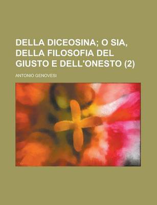 Book cover for Della Diceosina (2 )