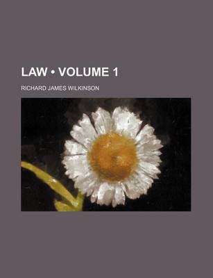 Book cover for Law (Volume 1)