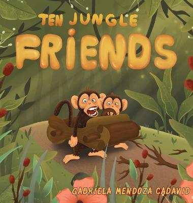 Book cover for Ten Jungle Friends