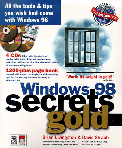Book cover for Windows 98 Secrets Gold (Wrapped)