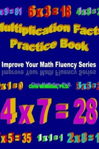 Cover of Multiplication Facts Practice Book