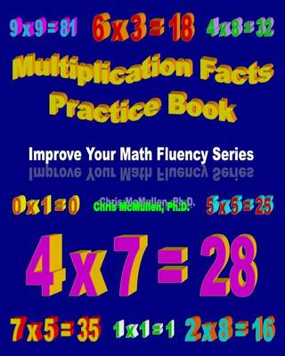 Book cover for Multiplication Facts Practice Book