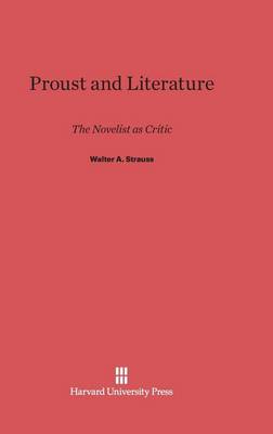 Book cover for Proust and Literature