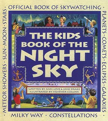 Book cover for The Kids Book of the Night Sky