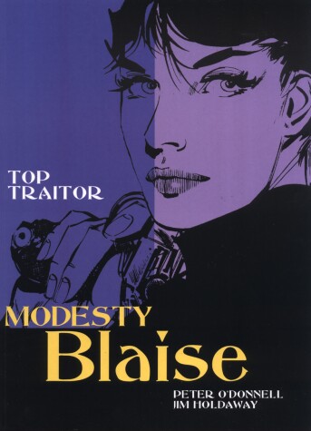 Book cover for Modesty Blaise: Top Traitor