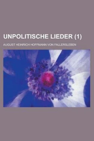 Cover of Unpolitische Lieder (1 )