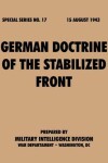 Book cover for German Doctrine of the Stabilized Front