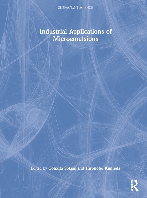 Book cover for Industrial Applications of Microemulsions