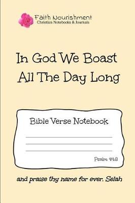 Book cover for In God We Boast All the Day Long