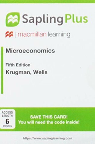 Cover of Saplingplus for Microeconomics (Single-Term Access)
