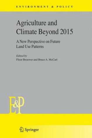 Cover of Agriculture and Climate Beyond 2015