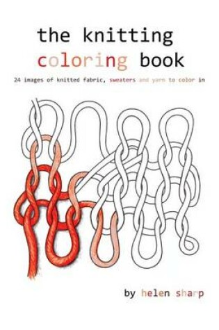 Cover of The knitting coloring book