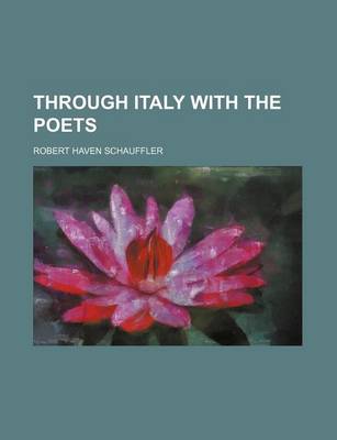 Book cover for Through Italy with the Poets