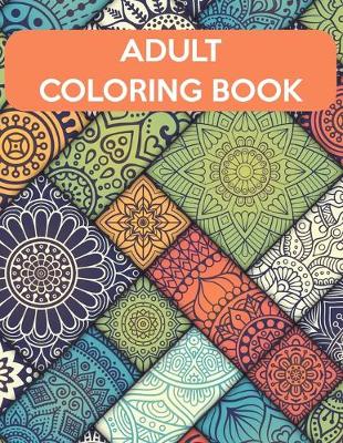 Book cover for Adult Coloring Book