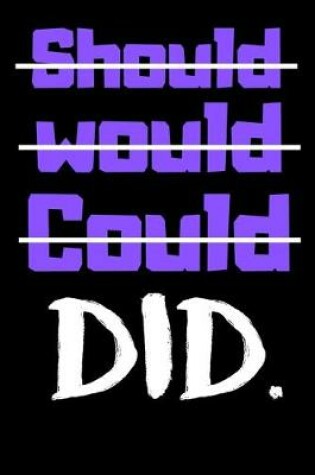 Cover of Should Would Could DID in Purple