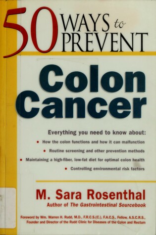 Cover of 50 Ways to Prevent Colon Cancer