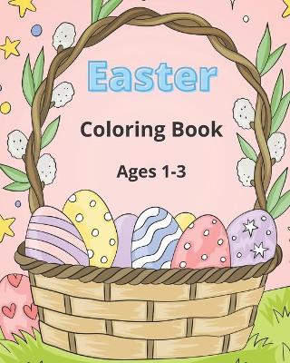 Book cover for Easter Coloring Book