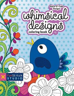 Book cover for Whimsical Designs Coloring Book