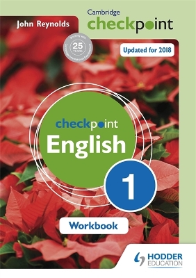 Book cover for Cambridge Checkpoint English Workbook 1