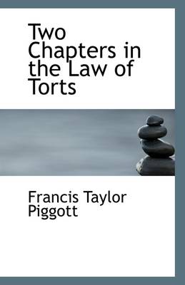 Book cover for Two Chapters in the Law of Torts