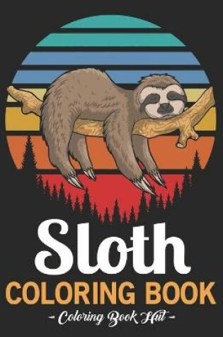 Cover of Sloth Coloring Book