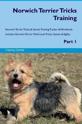 Book cover for Norwich Terrier Tricks Training Norwich Terrier Tricks & Games Training Tracker & Workbook. Includes